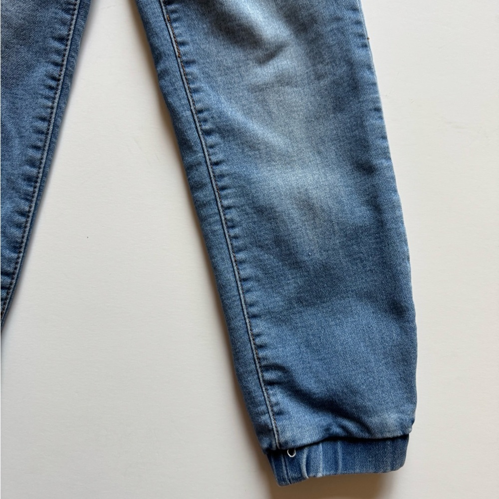 Epic Threads Blue Jogger denim Elastic Waist - Picture 6 of 10